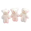 Pearl fleece bear plush toy keychain pendant, kindergarten toy small gift Item Picture